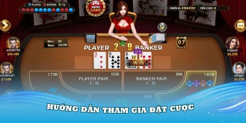 Hướng dẫn tham gia đặt cược Baccarat tại 99OK